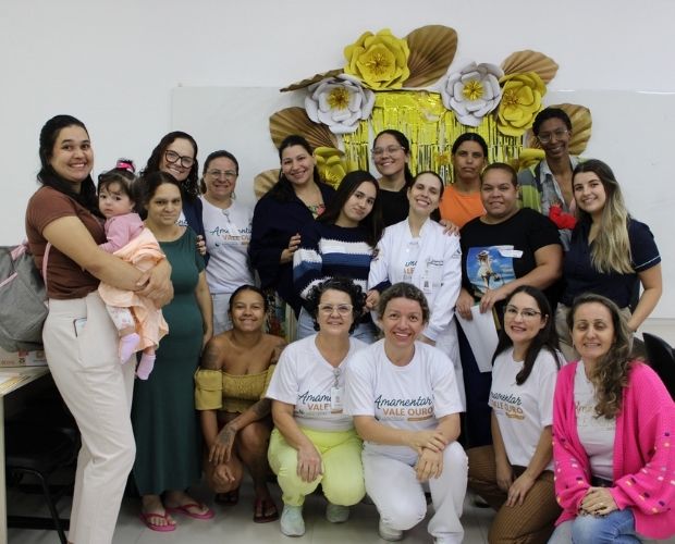 Encontro re�ne m�es doadoras e receptoras de leite materno no CHSL